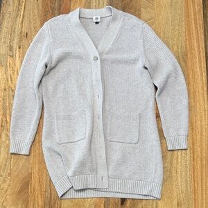 CAbi Light Gray Women's Cardigan